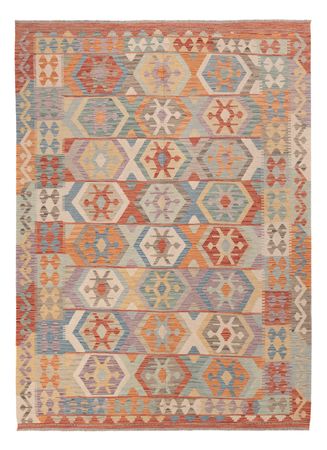 Kelim Rug - Splash - 244 x 180 cm - multicolored