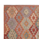 Kelim Rug - Splash - 252 x 178 cm - multicolored