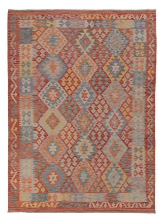 Kelim Rug - Splash - 248 x 180 cm - multicolored