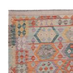 Kelim Rug - Splash - 245 x 177 cm - multicolored