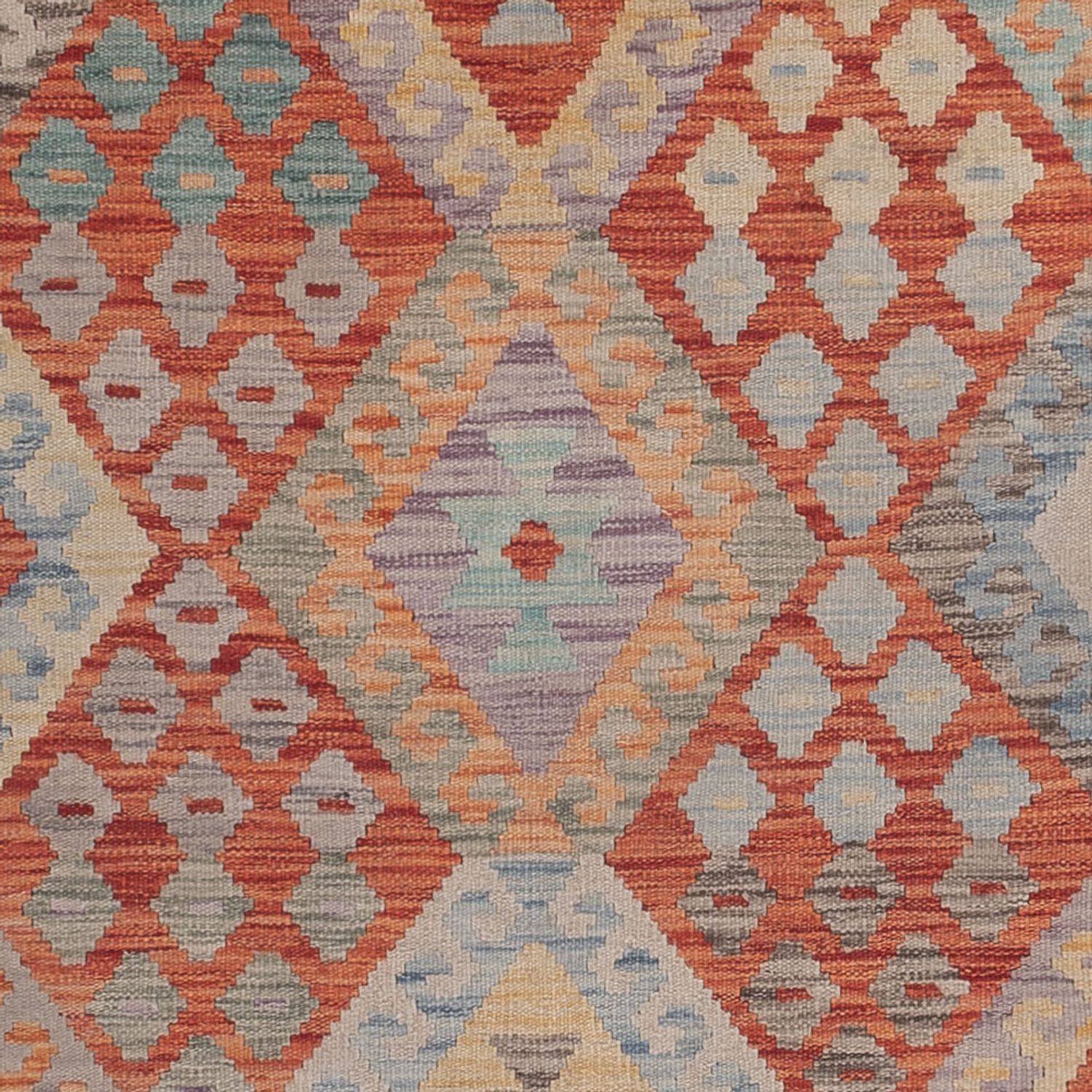 Kelim Rug - Splash - 245 x 185 cm - multicolored