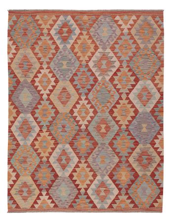 Kelim Rug - Splash - 202 x 156 cm - multicolored