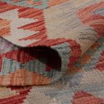 Kelim Rug - Splash - 202 x 156 cm - multicolored