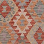 Kelim Rug - Splash - 203 x 155 cm - multicolored