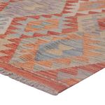 Kelim Rug - Splash - 203 x 155 cm - multicolored