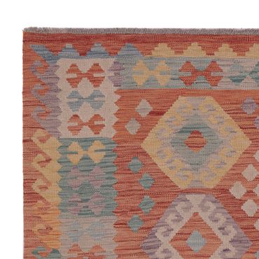 Kelim Rug - Splash - 190 x 152 cm - multicolored