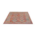 Kelim Rug - Splash - 190 x 152 cm - multicolored