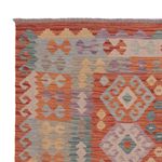 Kelim Rug - Splash - 195 x 149 cm - multicolored