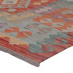 Kelim Rug - Splash - 195 x 149 cm - multicolored