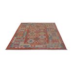 Kelim Rug - Splash - 195 x 149 cm - multicolored