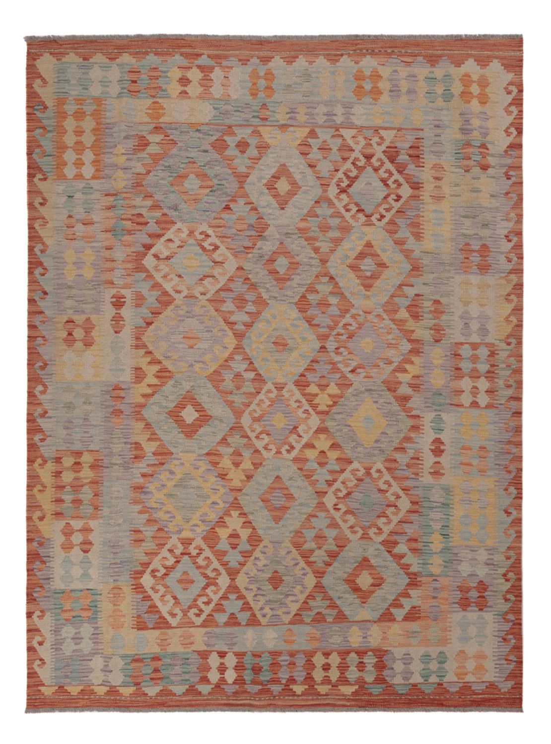 Kelim Rug - Splash - 230 x 172 cm - multicolored