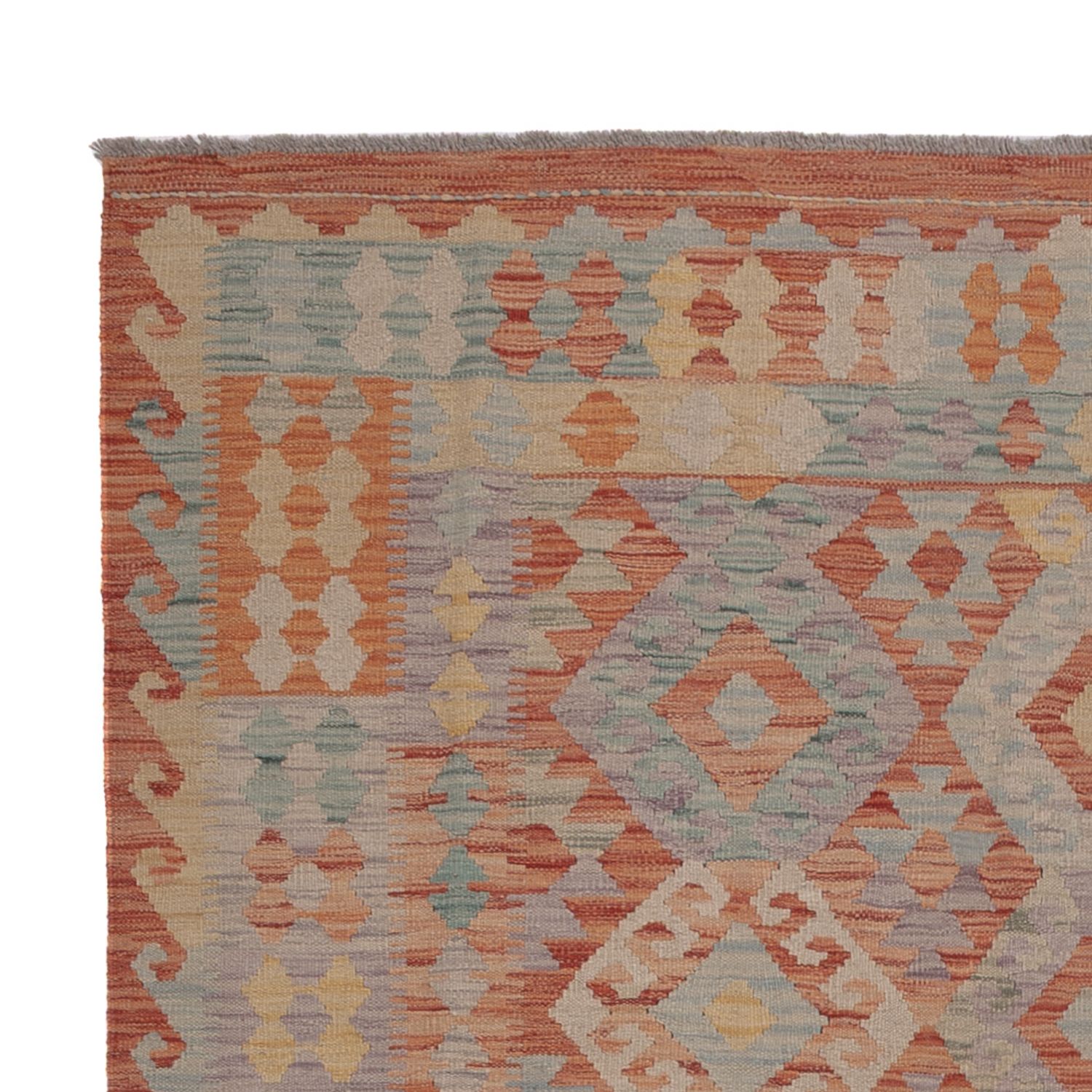 Kelim Rug - Splash - 230 x 172 cm - multicolored