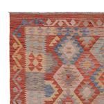 Kelim Rug - Splash - 196 x 150 cm - multicolored