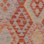 Kelim Rug - Splash - 192 x 151 cm - multicolored