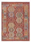 Kelim Rug - Splash - 197 x 150 cm - multicolored