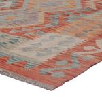 Kelim Rug - Splash - 198 x 152 cm - multicolored
