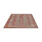 Kelim Rug - Splash - 198 x 152 cm - multicolored