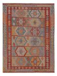 Kelim Rug - Splash - 202 x 150 cm - multicolored
