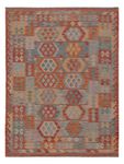 Kelim Rug - Splash - 198 x 150 cm - multicolored