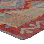 Kelim Rug - Splash - 192 x 150 cm - multicolored