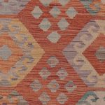 Kelim Rug - Splash - 200 x 148 cm - multicolored