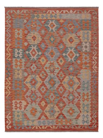 Kelim Rug - Splash - 198 x 152 cm - multicolored