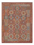 Kelim Rug - Splash - 198 x 152 cm - multicolored