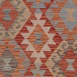 Kelim Rug - Splash - 200 x 153 cm - multicolored