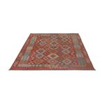 Kelim Rug - Splash - 198 x 151 cm - multicolored