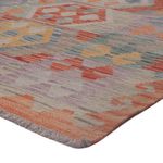 Kelim Rug - Splash - 193 x 150 cm - multicolored