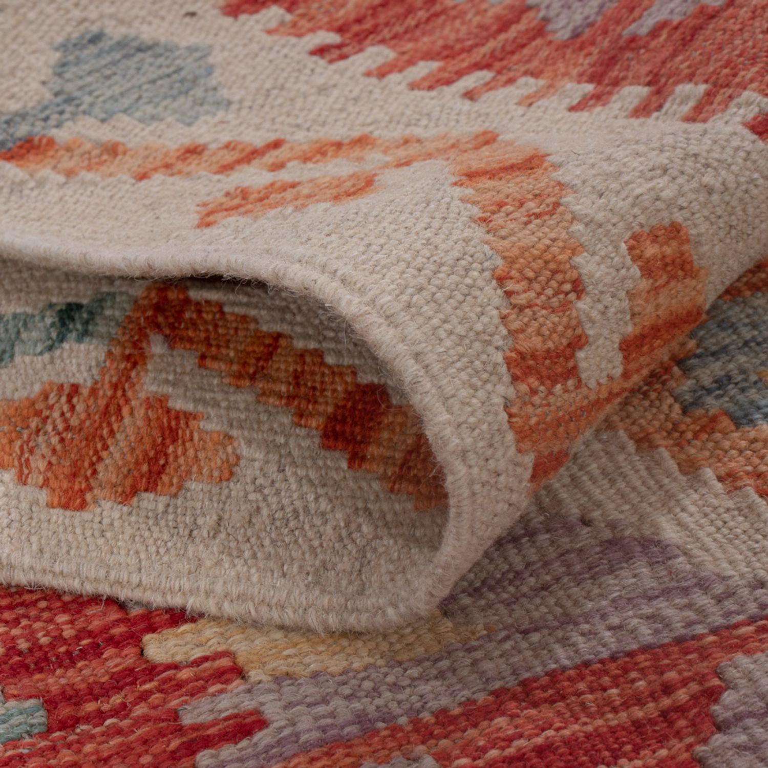 Kelim Rug - Splash - 150 x 98 cm - multicolored