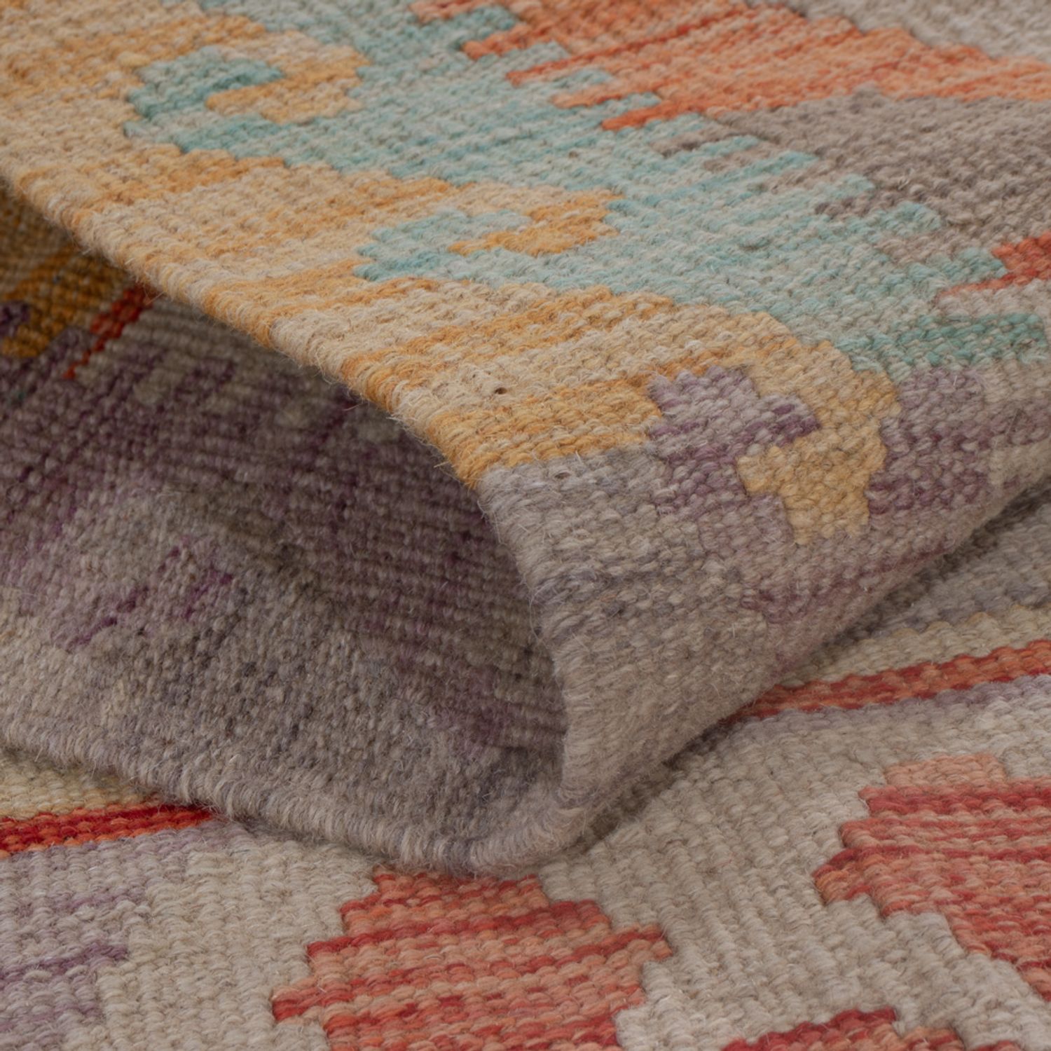 Kelim Rug - Splash - 150 x 104 cm - multicolored