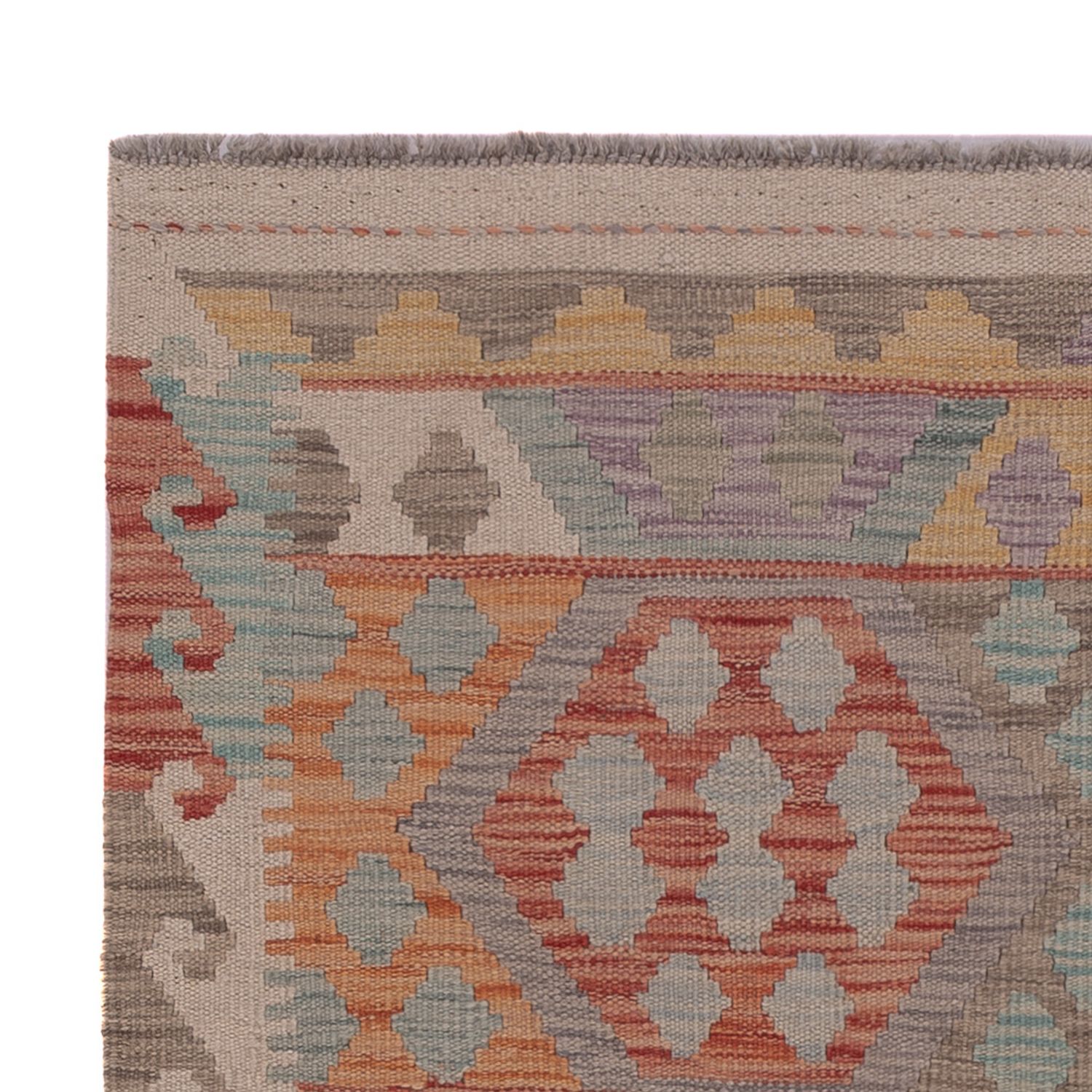 Kelim Rug - Splash - 148 x 107 cm - multicolored