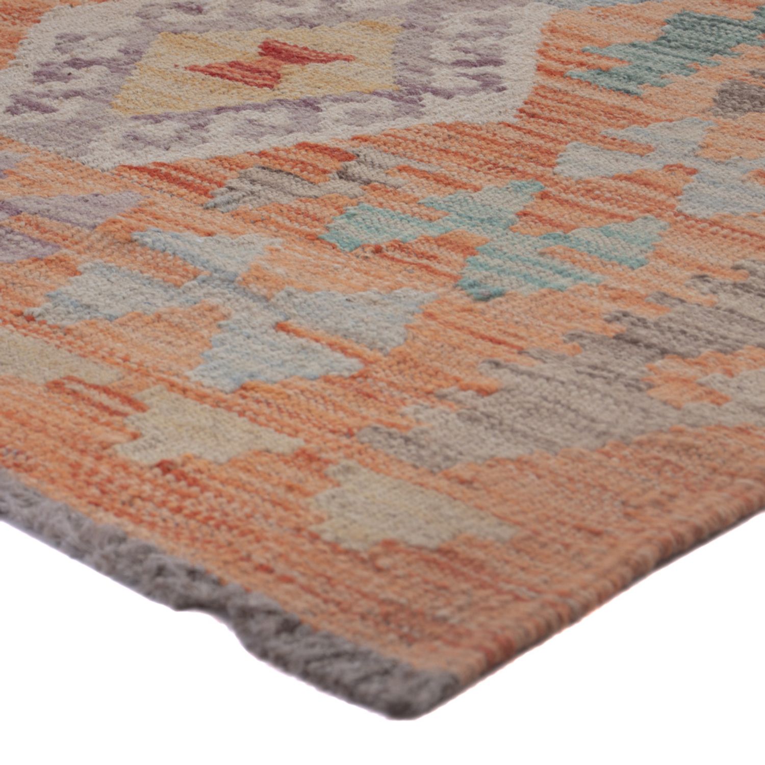 Kelim Rug - Splash - 147 x 104 cm - multicolored