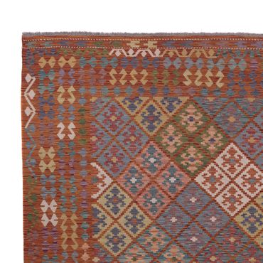 Runner Kelim Rug - Splash - 507 x 360 cm - multicolored