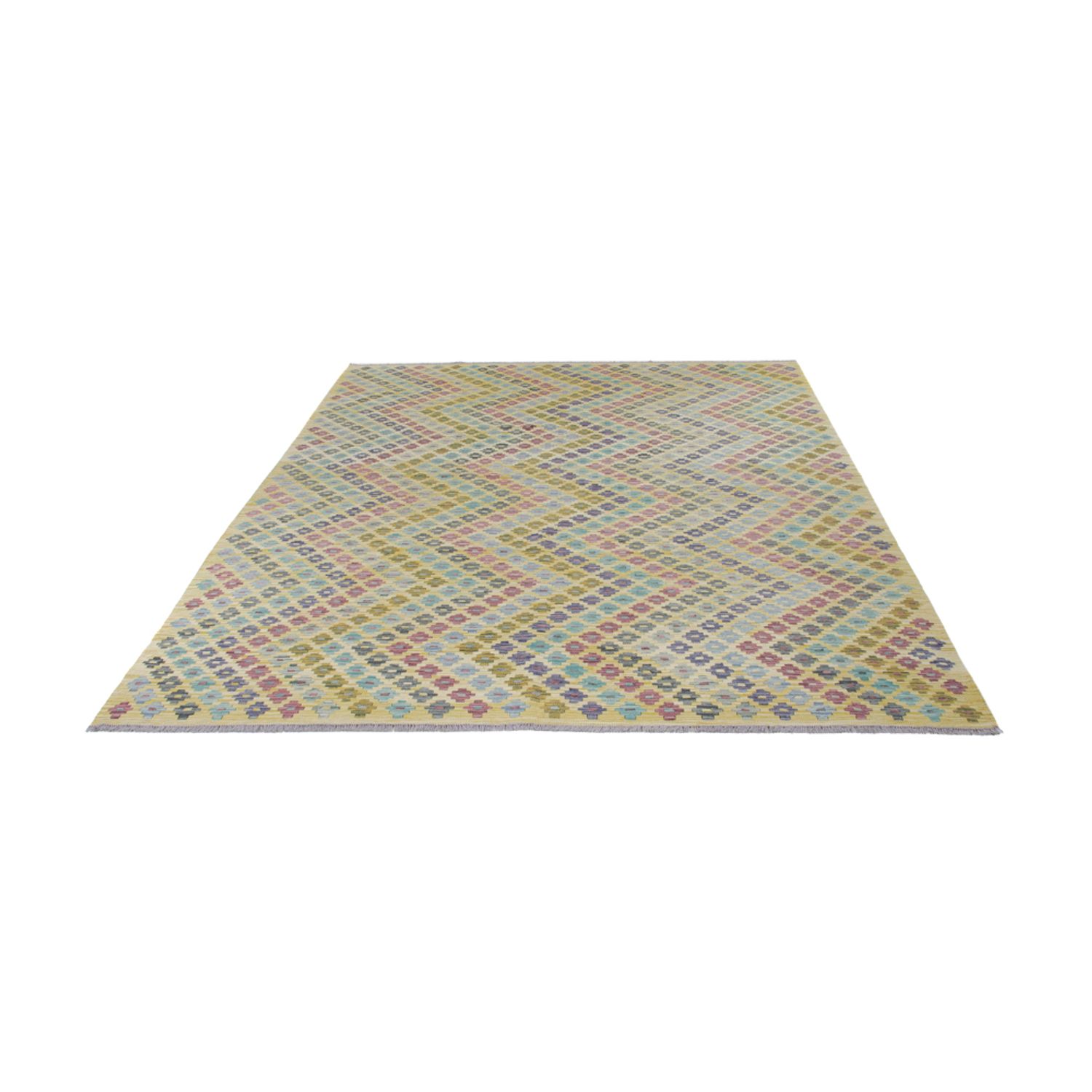 Kelim Rug - Splash - 295 x 212 cm - multicolored