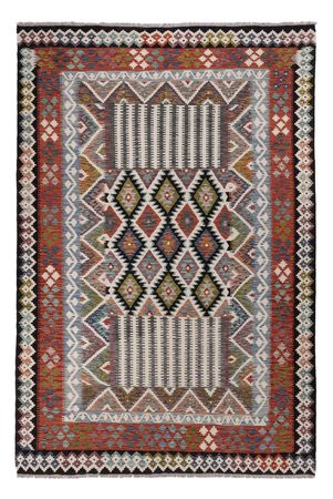 Kelim Rug - Splash - 303 x 206 cm - multicolored