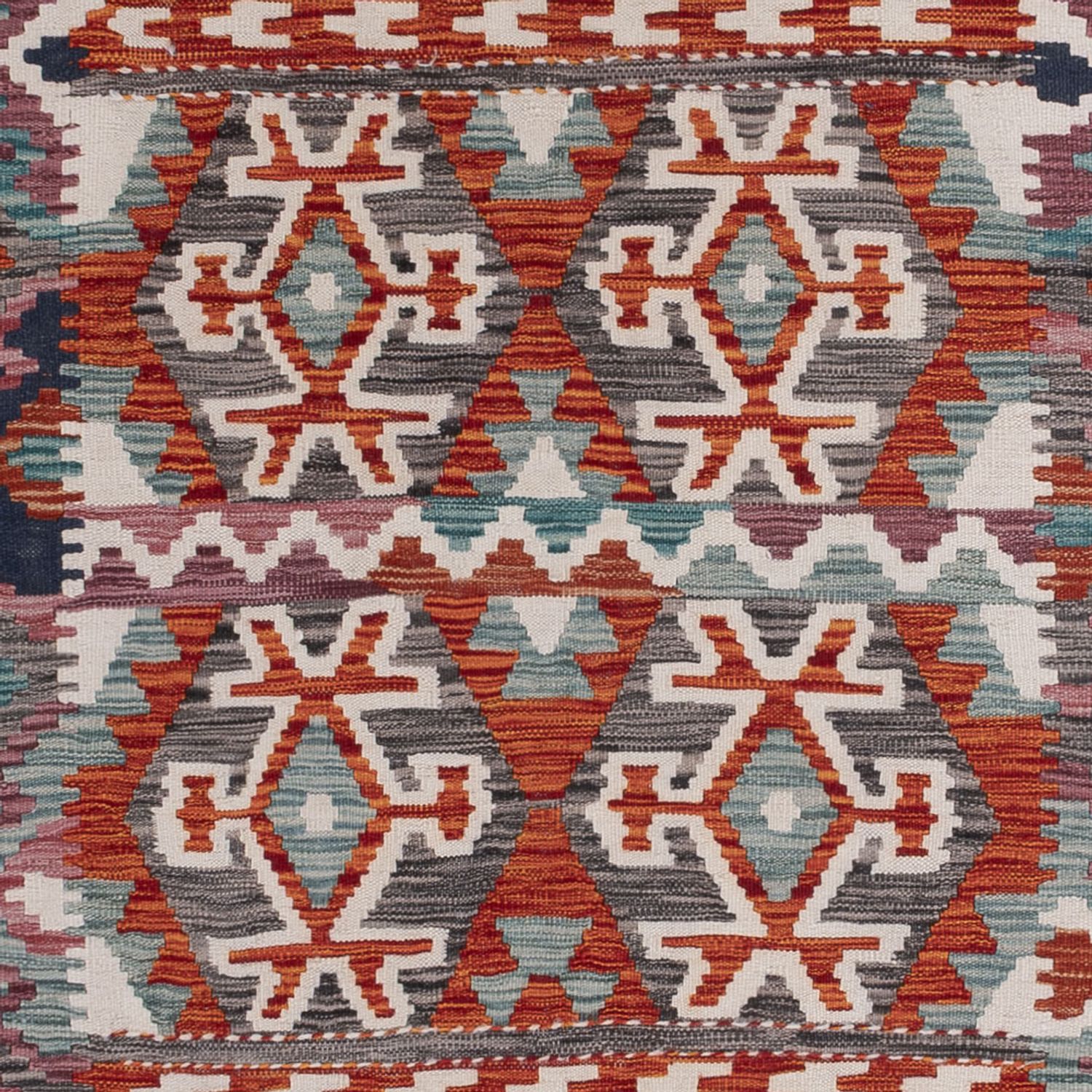 Kelim Rug - Splash - 309 x 209 cm - multicolored