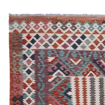 Kelim Rug - Splash - 309 x 209 cm - multicolored