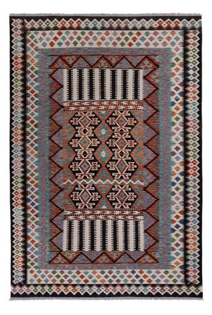 Kelim Rug - Splash - 297 x 203 cm - multicolored