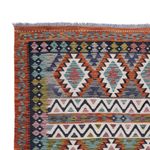 Kelim Rug - Splash - 315 x 203 cm - multicolored