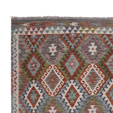 Kelim Rug - Splash - 316 x 205 cm - multicolored