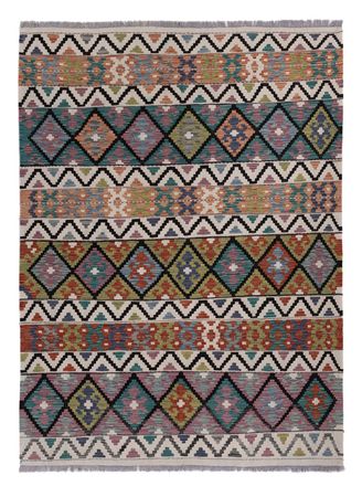 Kelim Rug - Splash - 236 x 176 cm - multicolored