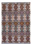 Kelim Rug - Splash - 238 x 183 cm - multicolored
