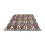 Kelim Rug - Splash - 238 x 183 cm - multicolored