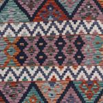 Kelim Rug - Splash - 241 x 185 cm - multicolored