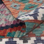 Kelim Rug - Splash - 241 x 185 cm - multicolored