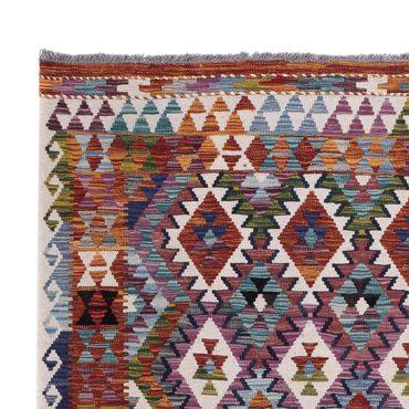 Kelim Rug - Splash - 253 x 167 cm - multicolored