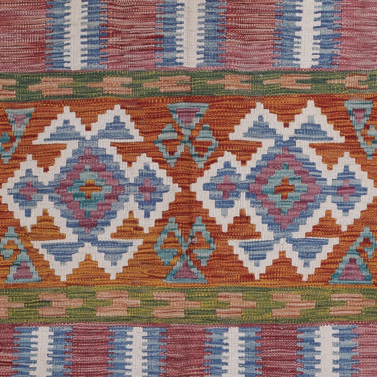 Kelim Rug - Splash - 248 x 178 cm - multicolored