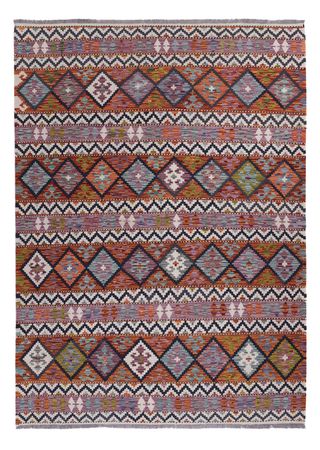 Kelim Rug - Splash - 240 x 175 cm - multicolored